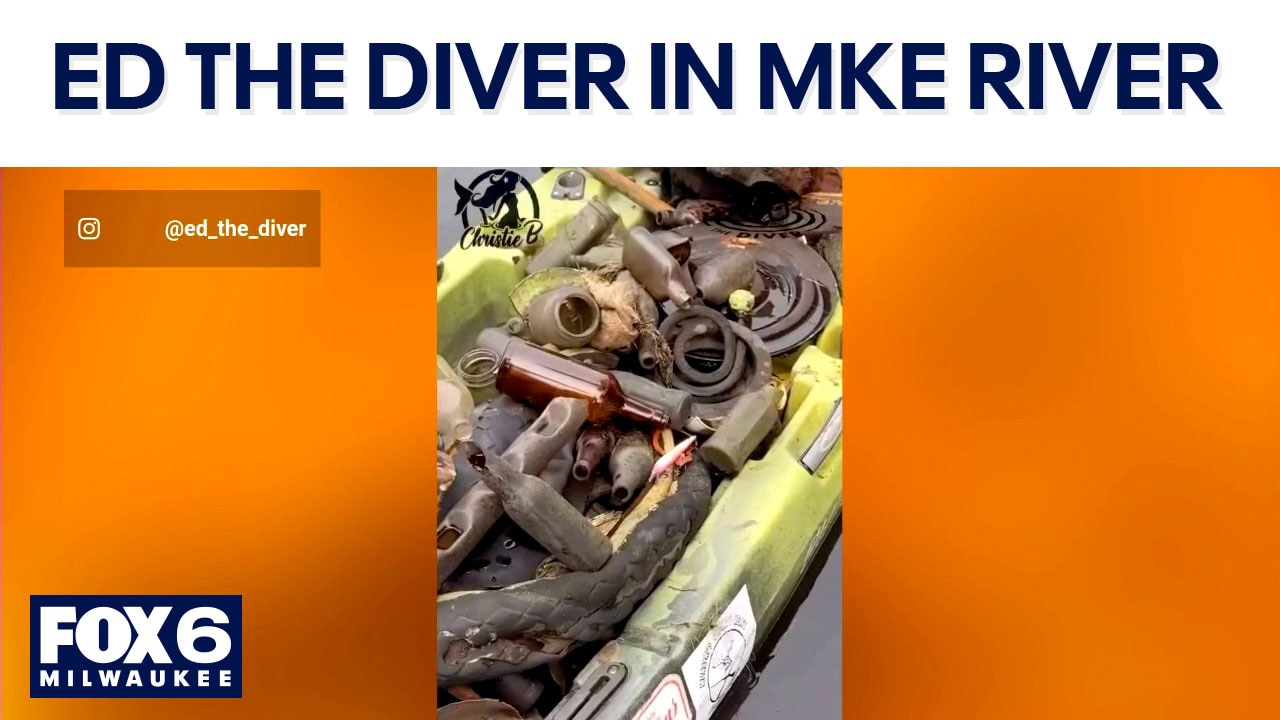 Ed the Diver: What did he find in the Milwaukee River?