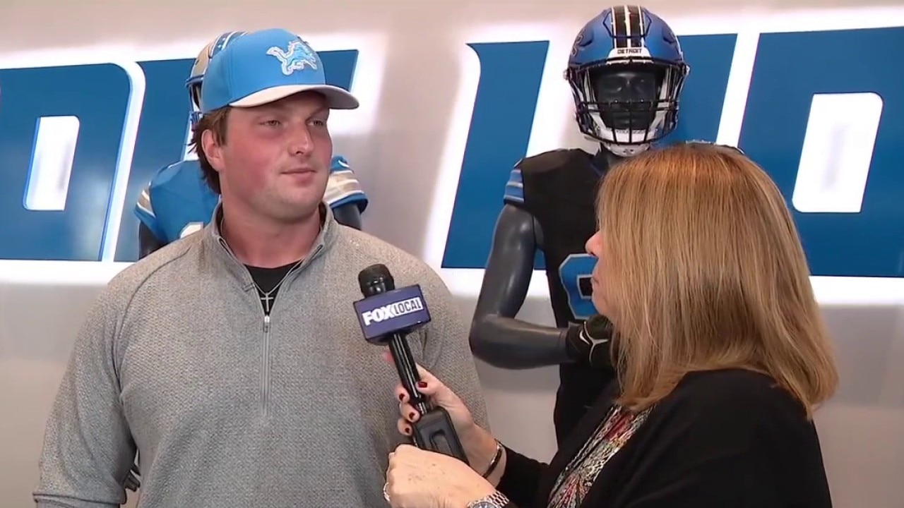 One on one with Lions first round pick Blake Miller