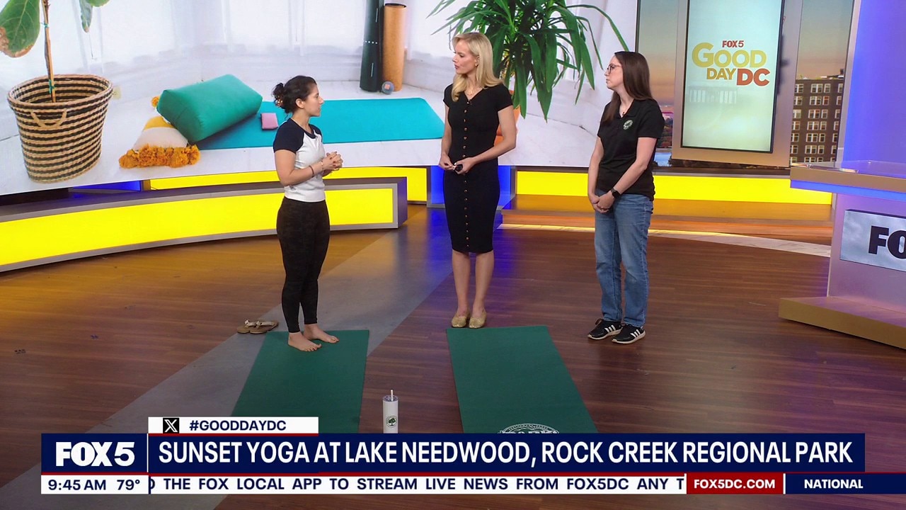 Sunset Yoga at Lake Needwood, Rock Creek Regional Park