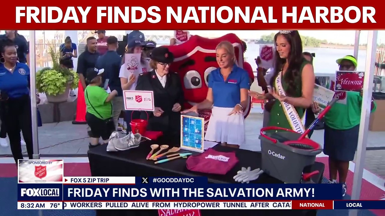 Friday Finds: FOX 5 Zip Trip National Harbor