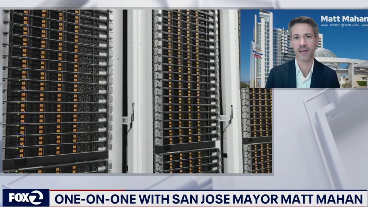 One-on-one with San Jose Mayor about data centers