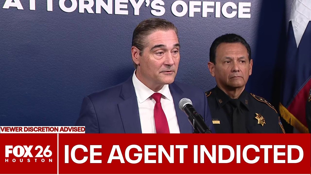 Harris County DA announces indictment of ICE agent in crash