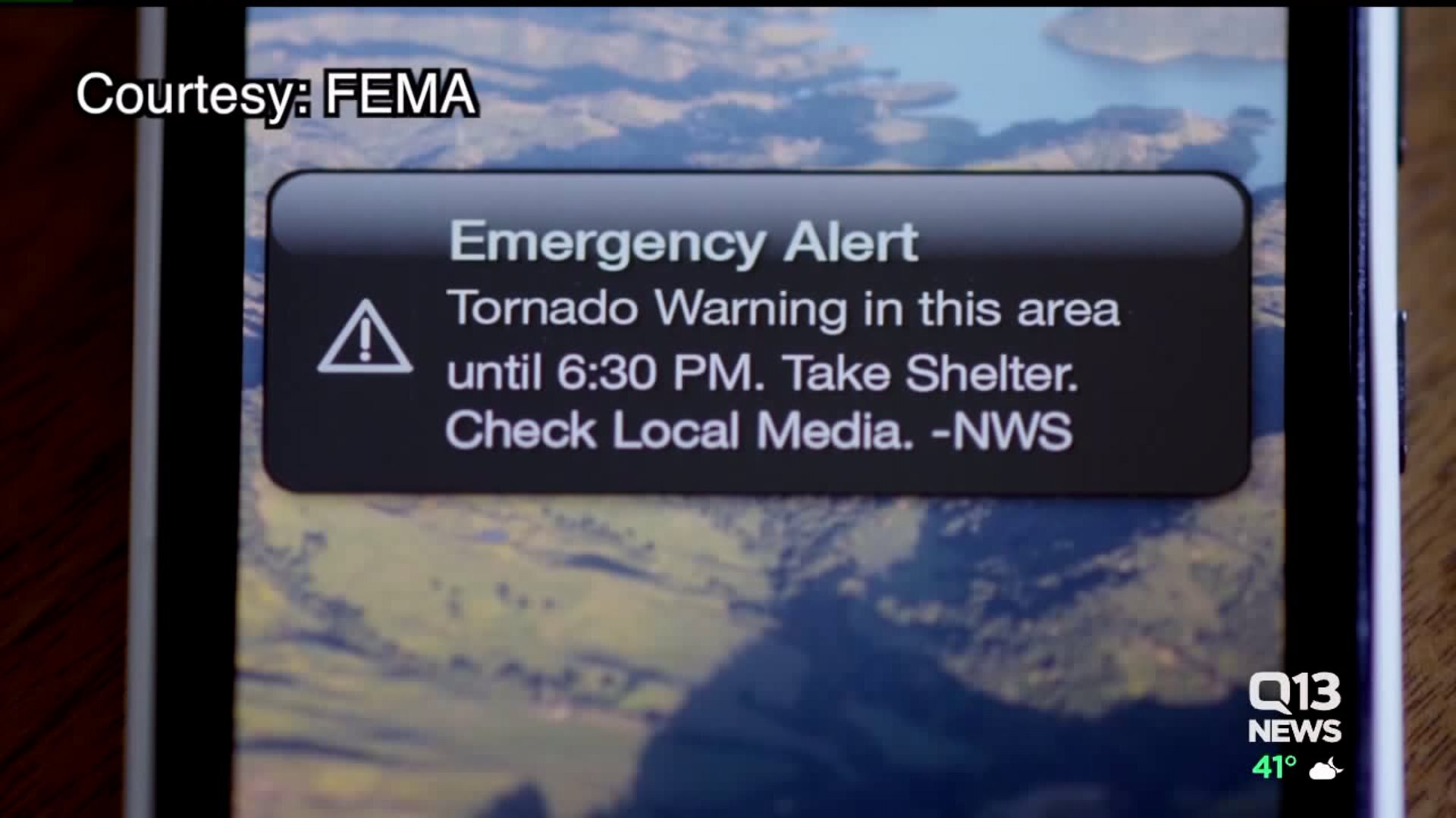 Wireless emergency alerts | FOX 13 Seattle