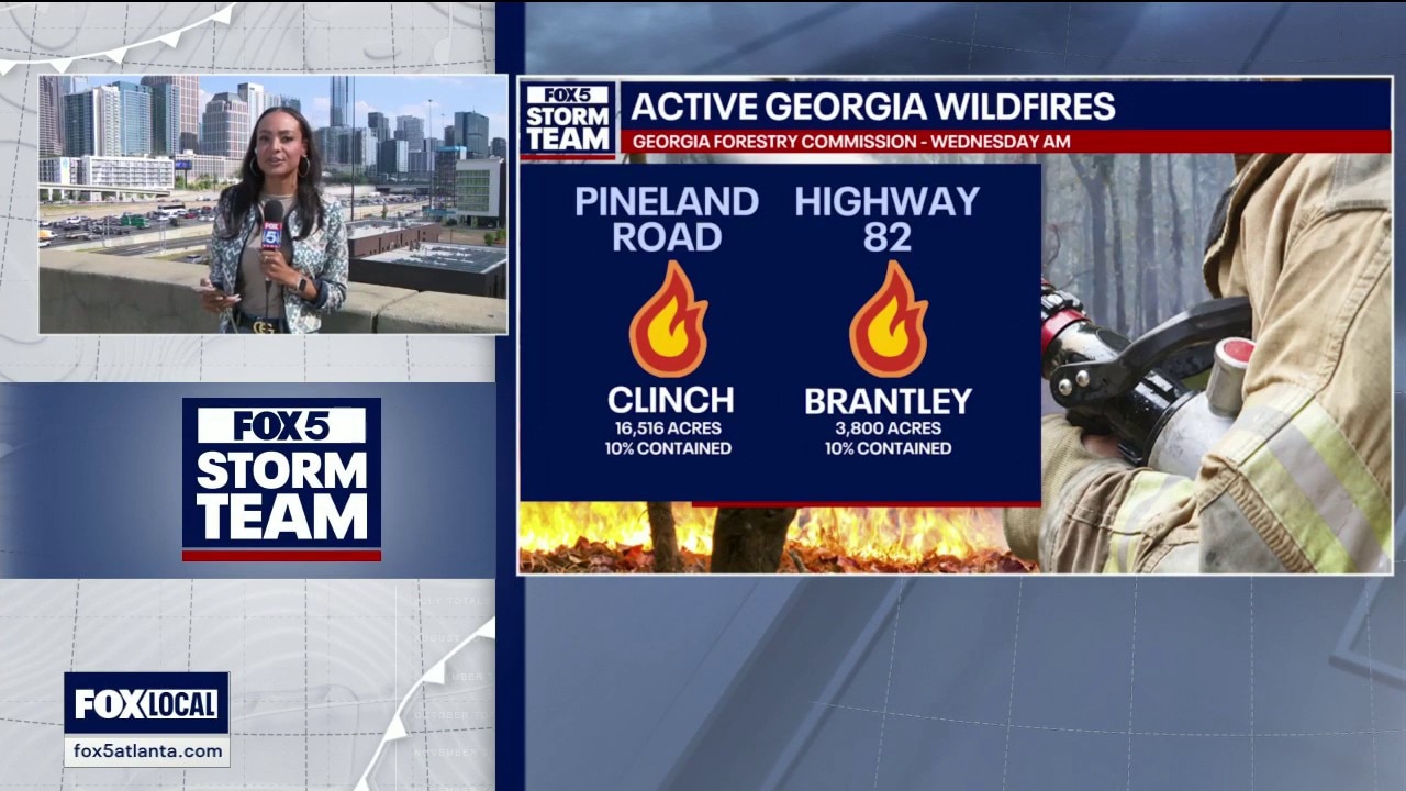 Wildfire smoke clearing in metro Atlanta: What to know