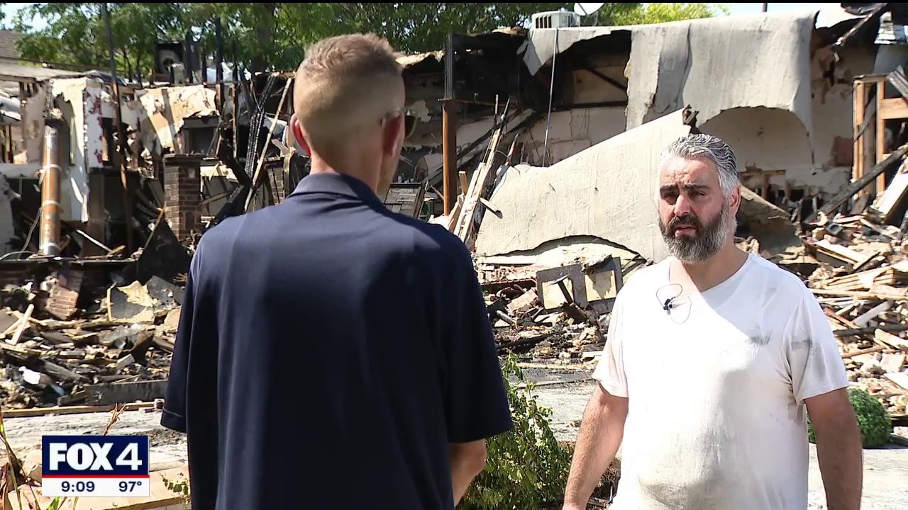 Arlington businesses destroyed by 4-alarm fire
