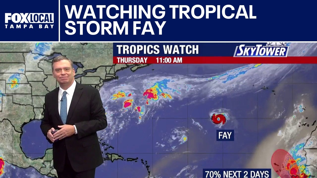 Watching Tropical Storm Fay