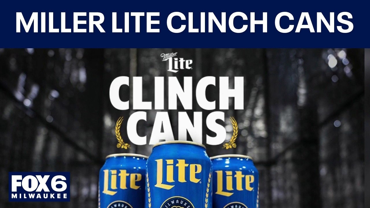 Miller Lite celebrating Brewers' championship with 4,400 limited-edition Clinch Cans