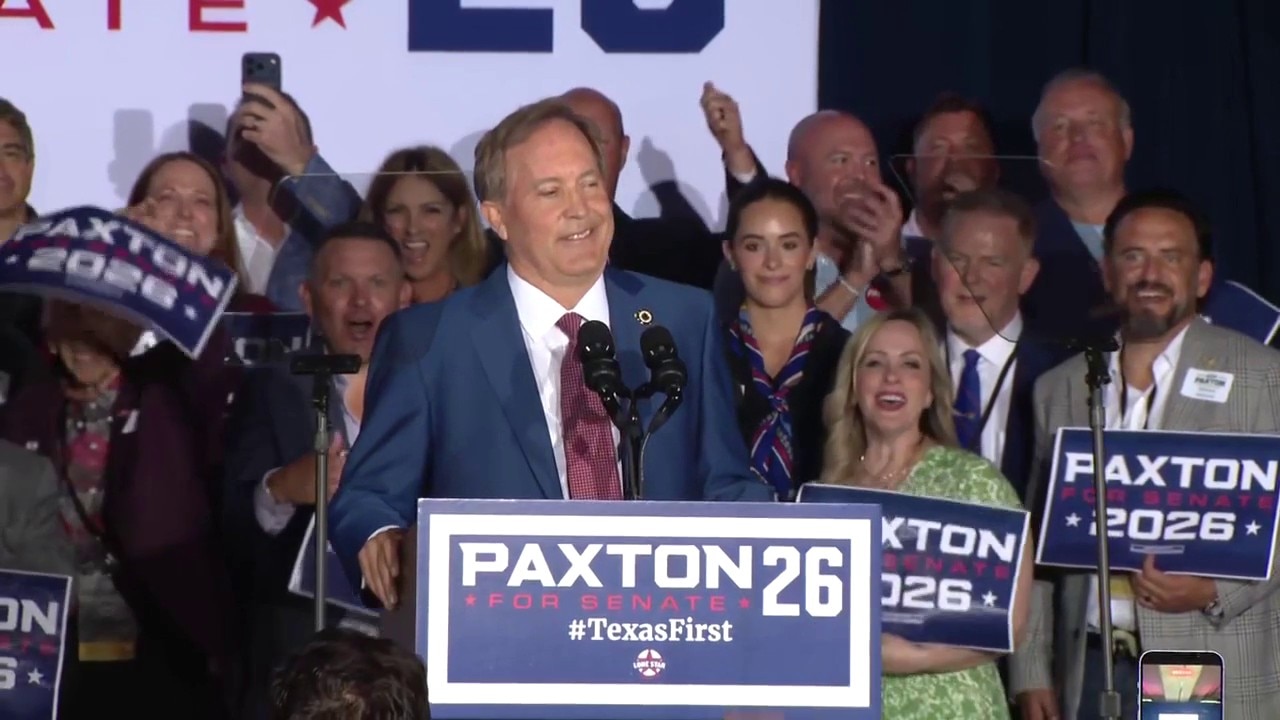 Ken Paxton on winning the 2026 Texas Senate runoff