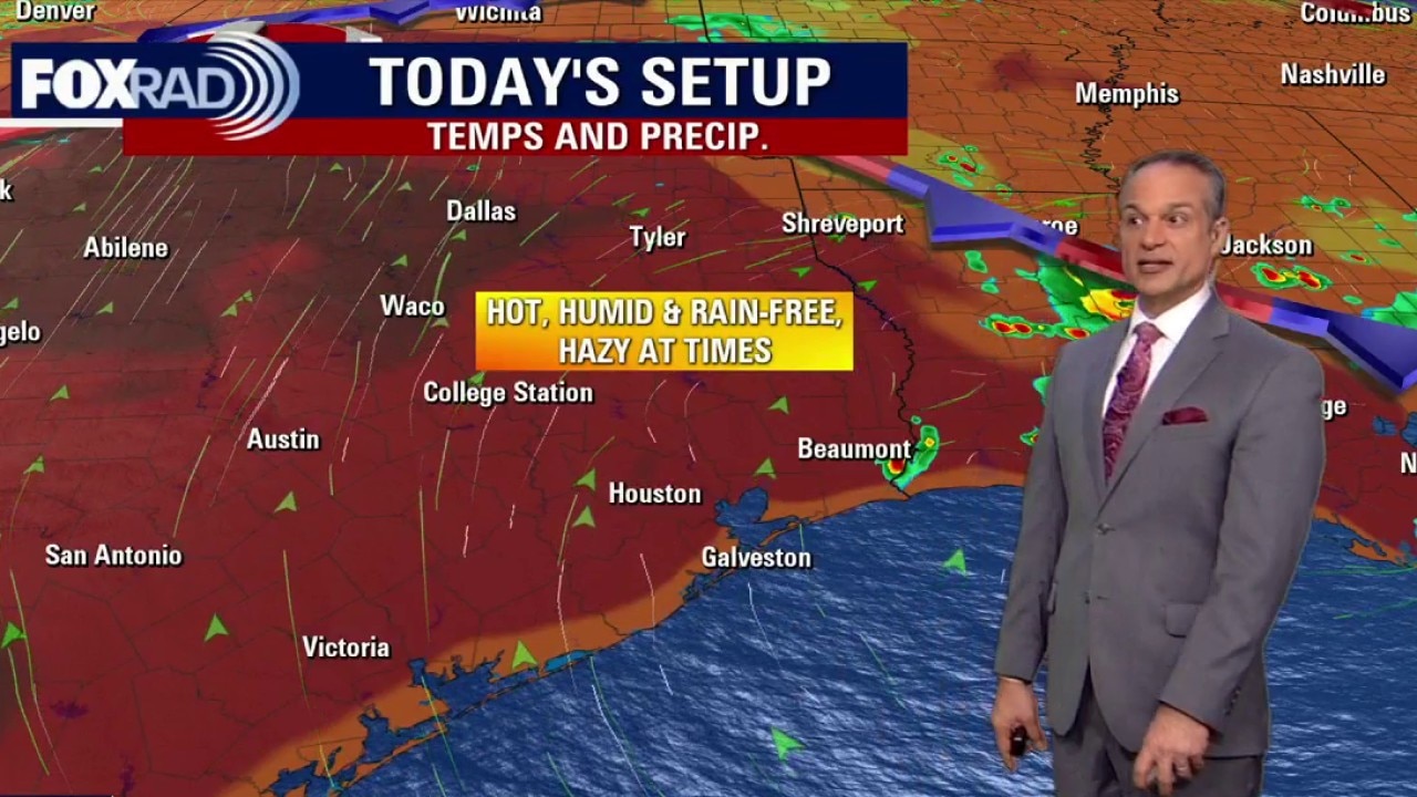 Houston weather: Hot, humid Wednesday