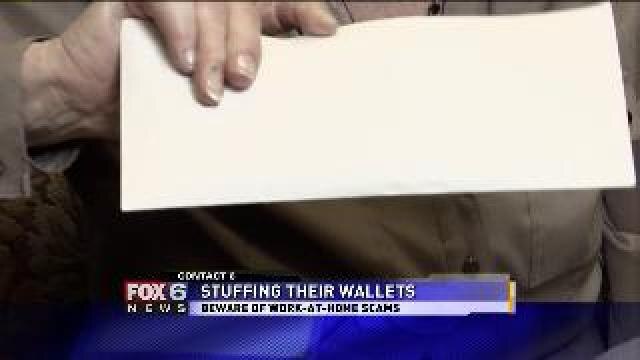 Be aware of work-at-home schemes
