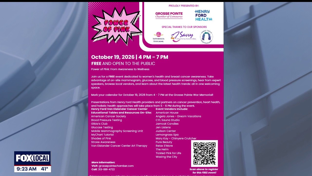 Power of Pink event offers free mammograms, health screenings