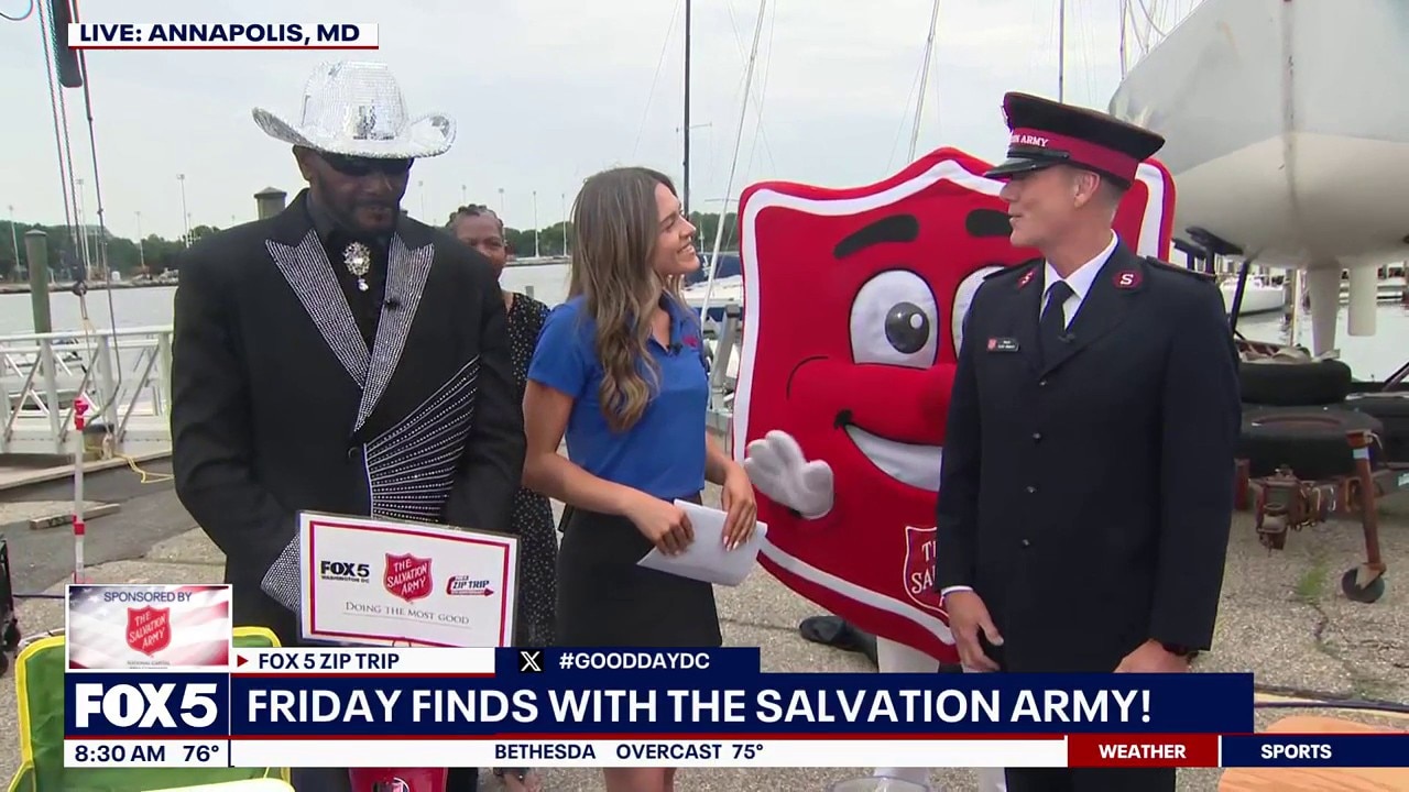 Zip Trip to Annapolis: Friday Finds with The Salvation Army