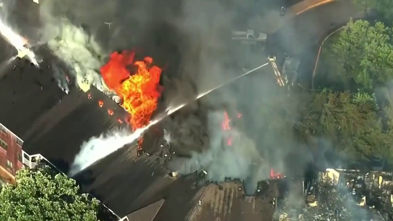 Massive St. Louis Park apartment fire displaces residents