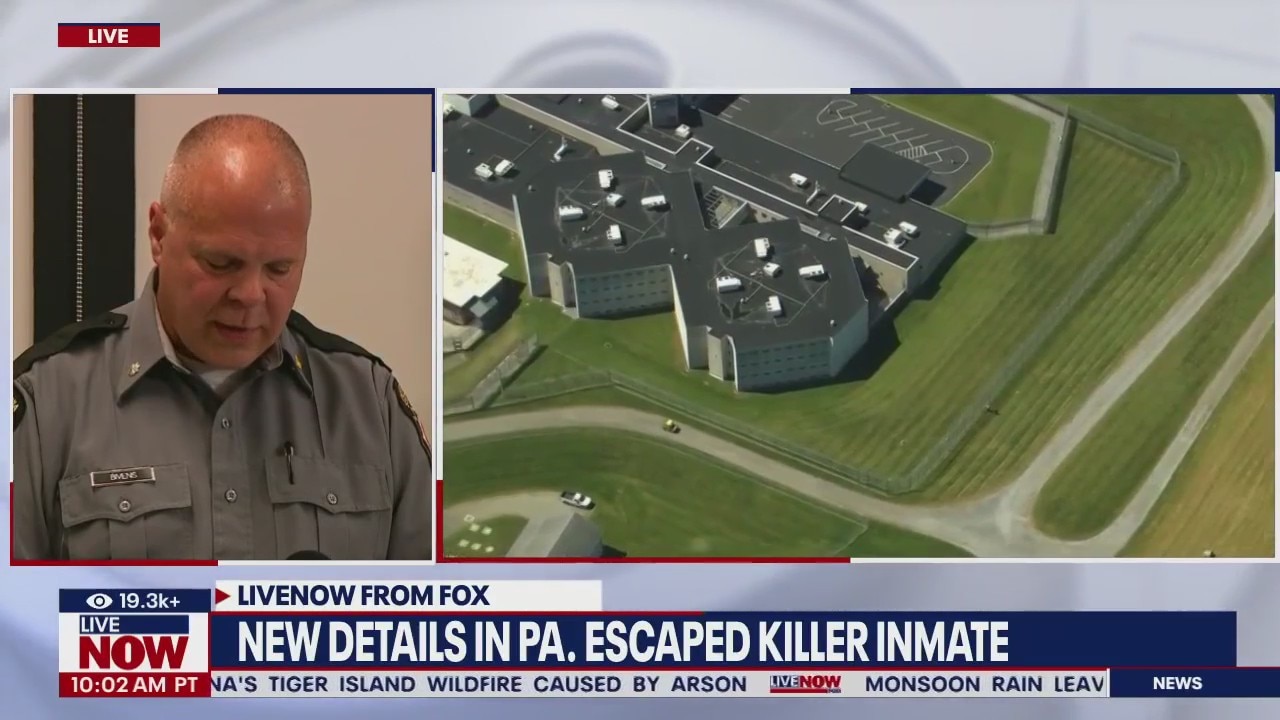 Multiple sightings of Pennsylvania escaped killer