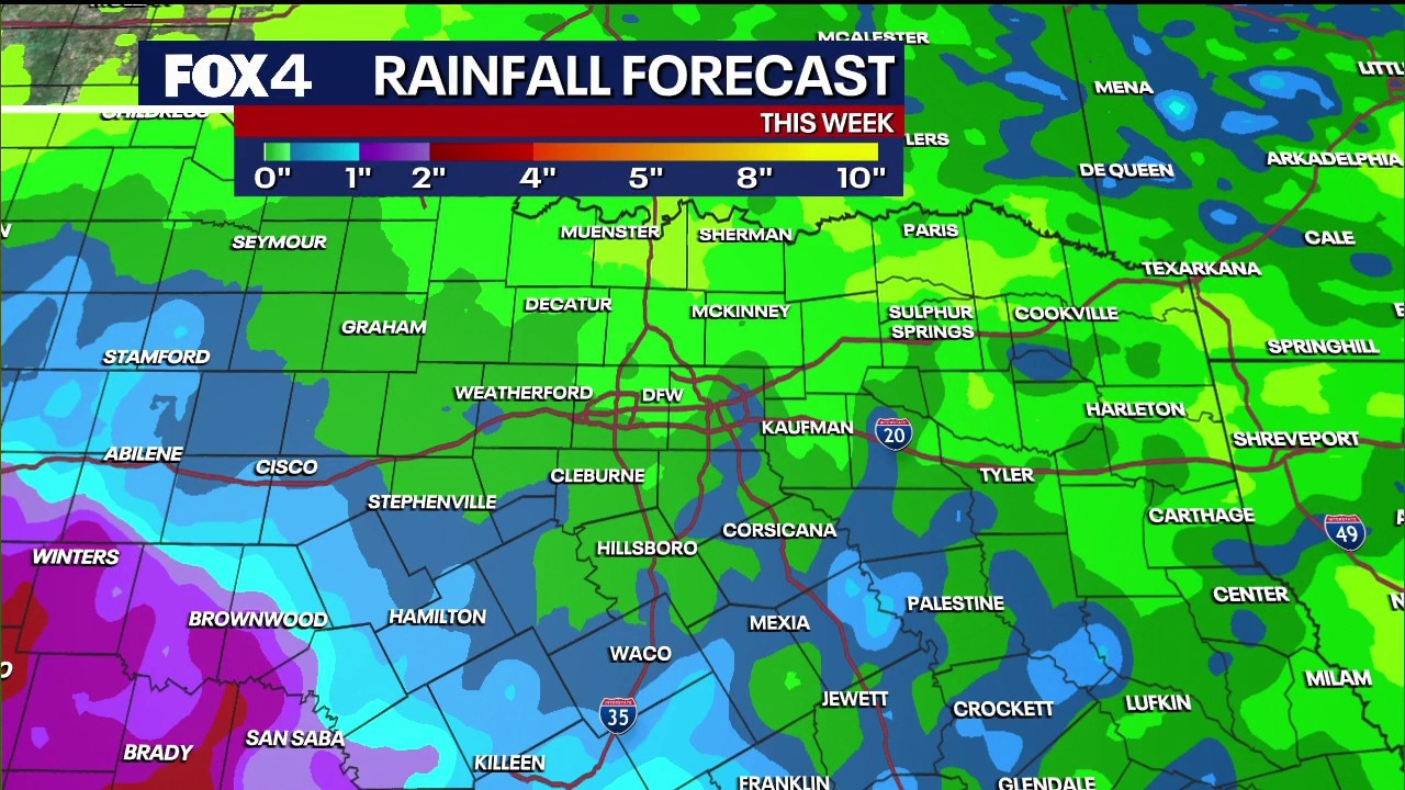 Dallas weather: July 15 morning forecast