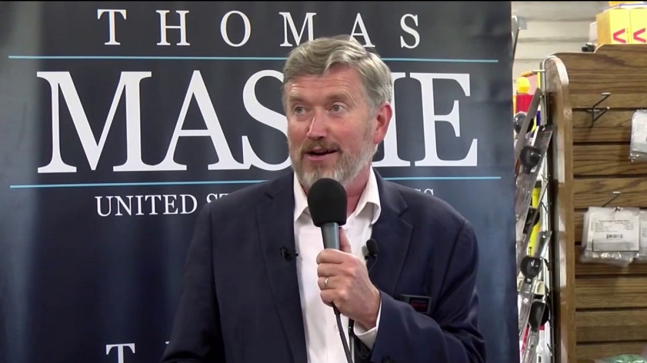 Trump-backed challenger tests Thomas Massie's support in high-stakes Kentucky primary