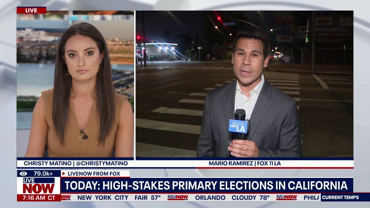 High-stakes primary elections in California 