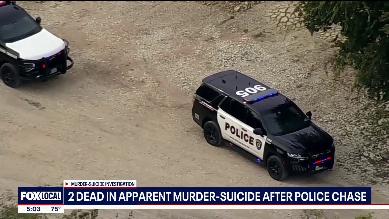 Burleson police chase ends in apparent murder-suicide