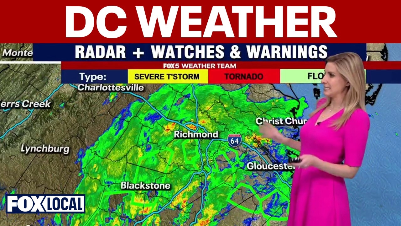 DC weather: Flood Watch ahead of week-long heat wave