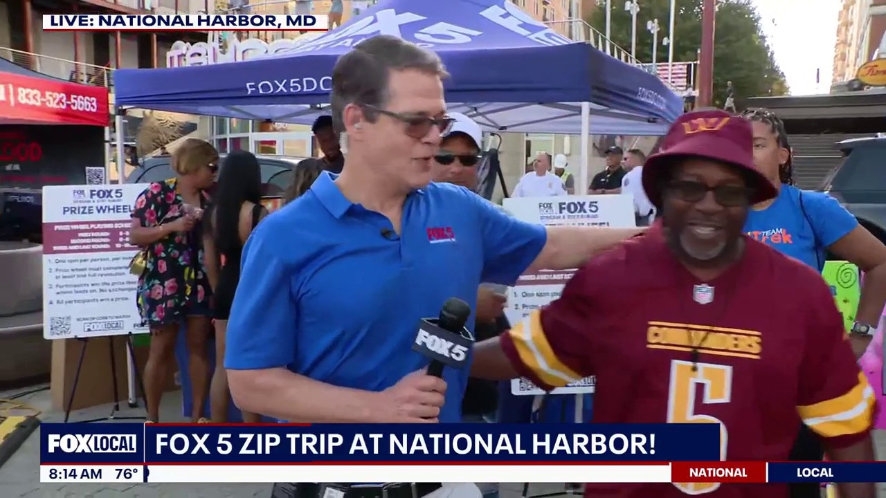 Zip Trip to National Harbor: Sharing the forecast