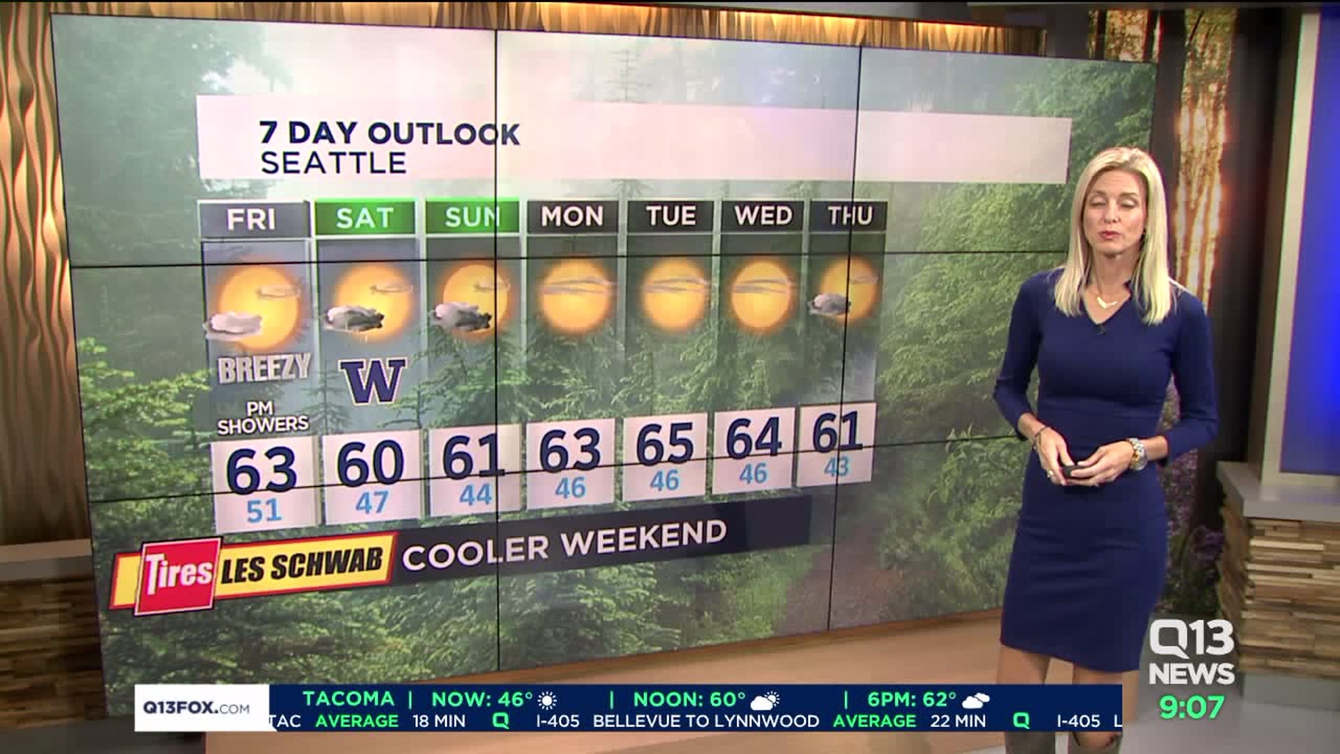 Q13 News weekend forecast