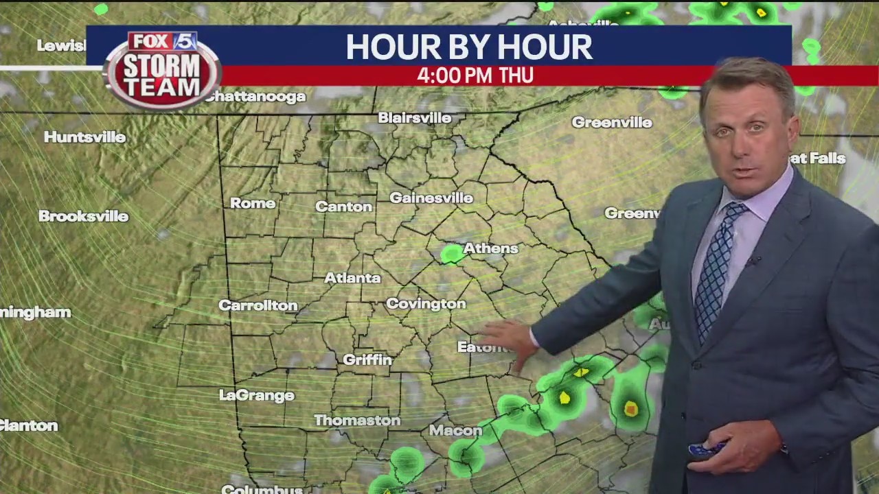 Tuesday afternoon forecast update