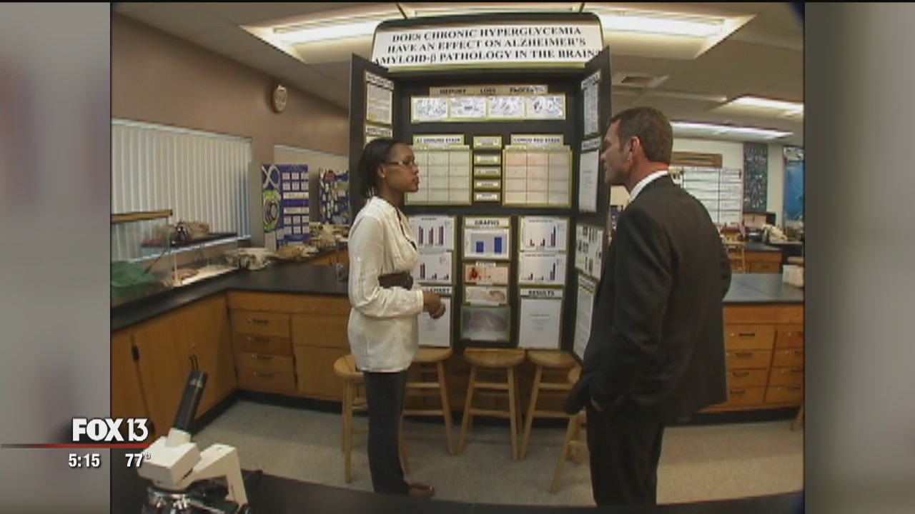 Hillsborough Co. 'genius' credits science fairs