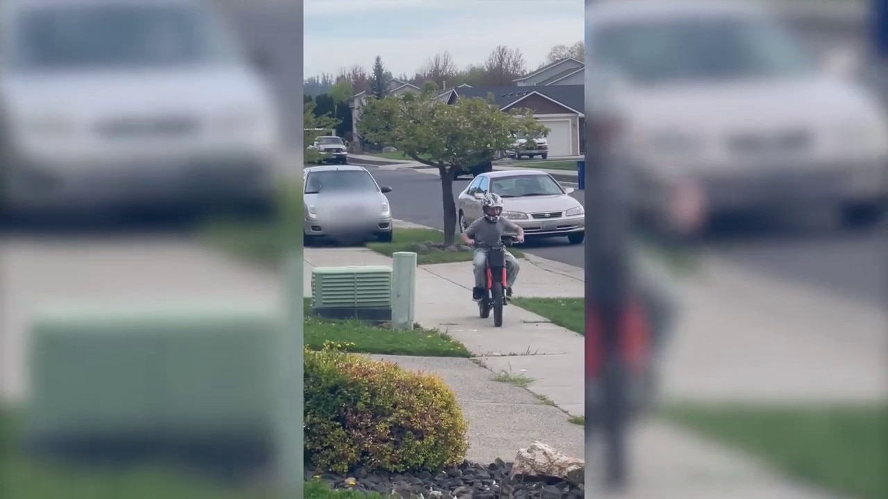 Spokane woman chases teen on sidewalk