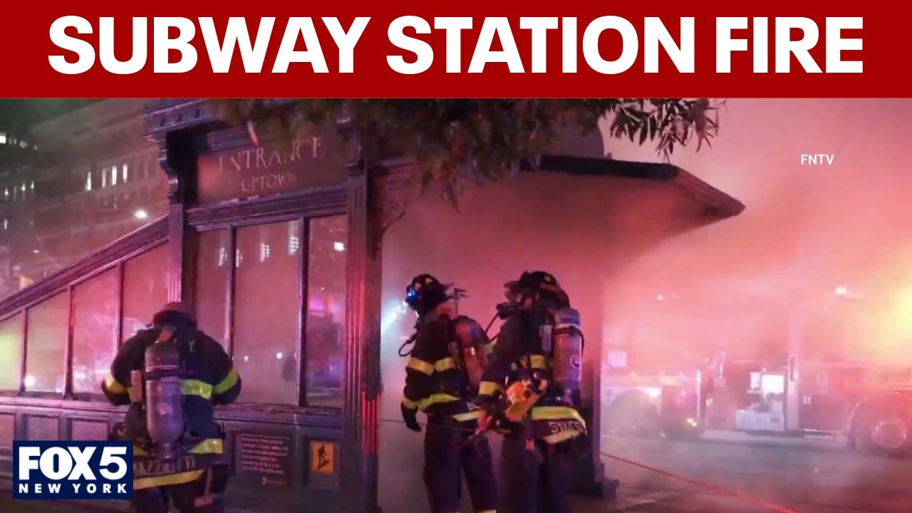 NYC subway train fire at Astor Place station causes severe delays