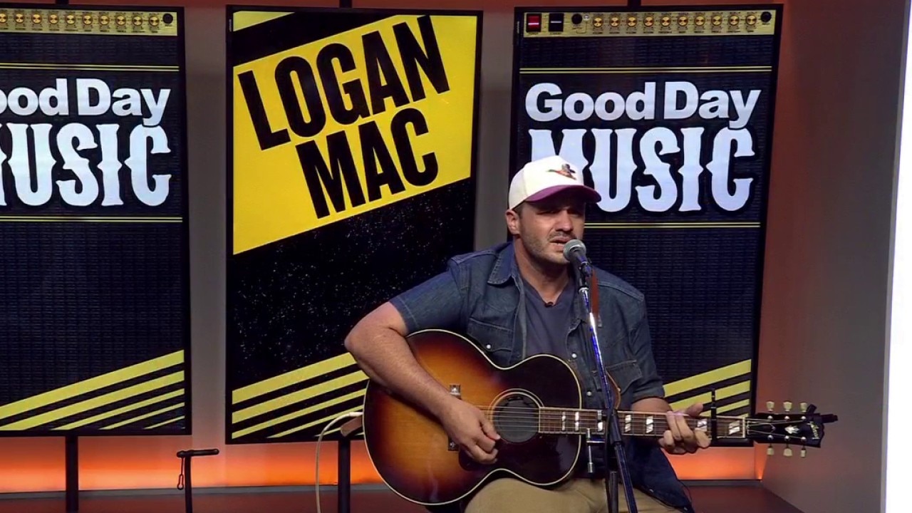 Logan Mac performs in FOX 7 Austin studios