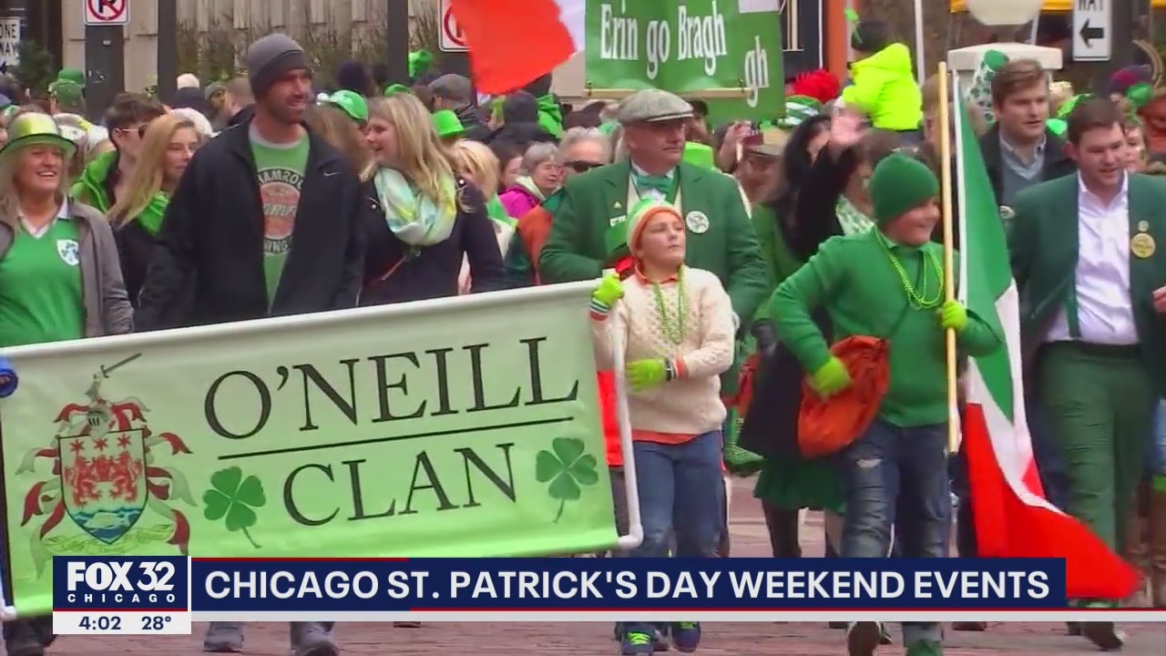 St. Patrick's Day weekend events return to Chicago
