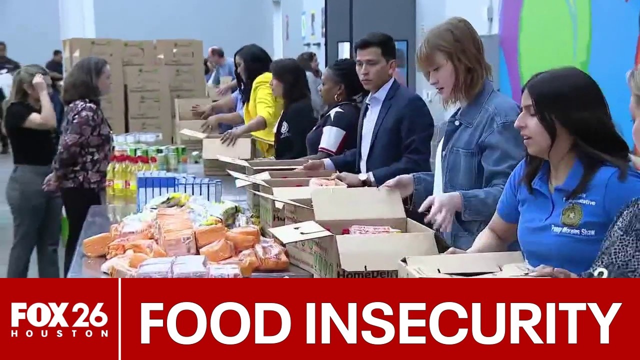 Houston Food Bank helping battle food insecurity for local families