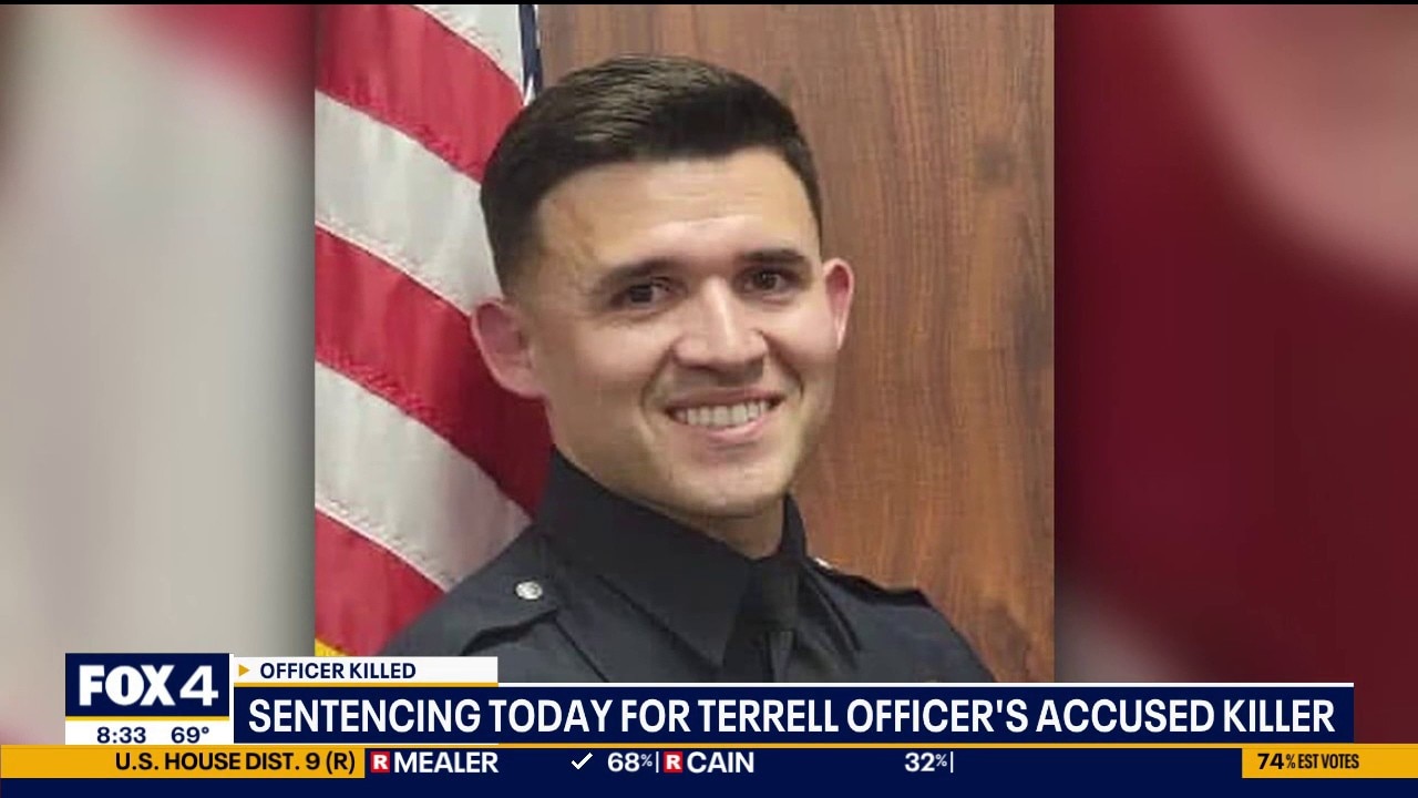 Man to get life sentences for Terrell officer's murder