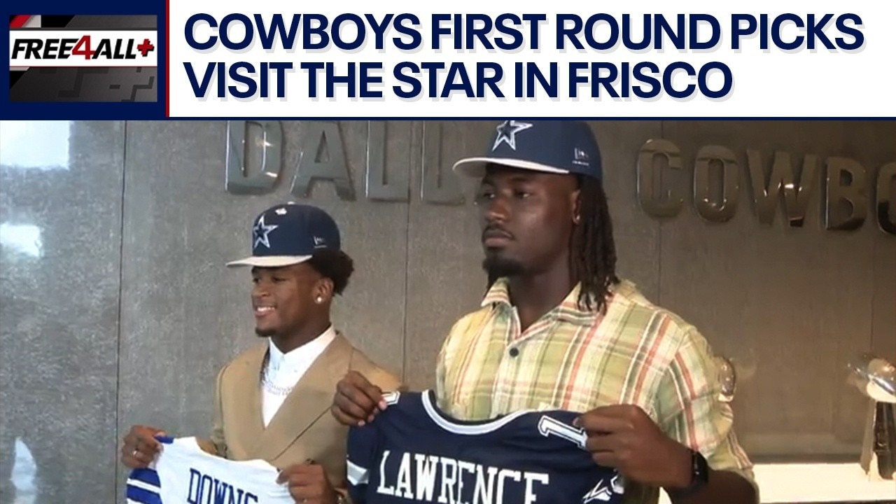 Cowboys 2026 first rounders visit The Star for first time