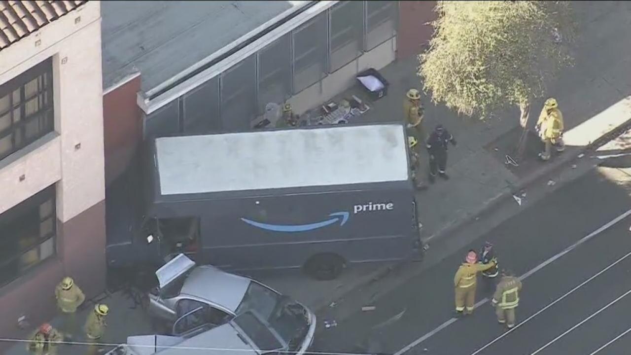 Stolen Amazon truck involved in deadly crash