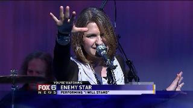 Enemy Star performs on FOX6 WakeUp