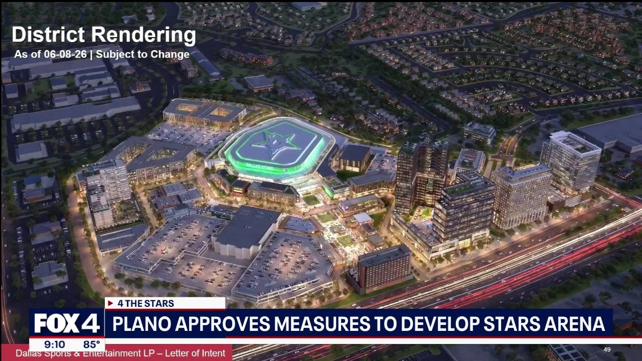 Plano unveils renderings for future Dallas Stars arena