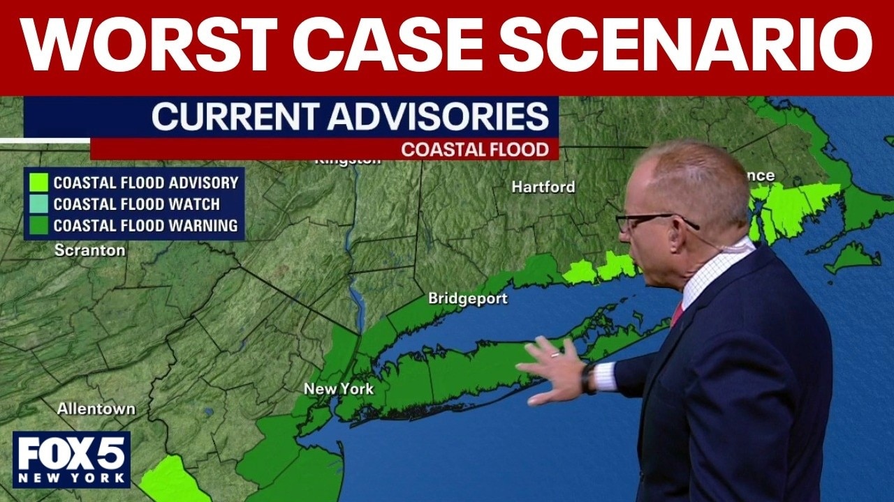 NYC, NJ nor'easter 5 p.m. update: 'Worst case scenario' playing out