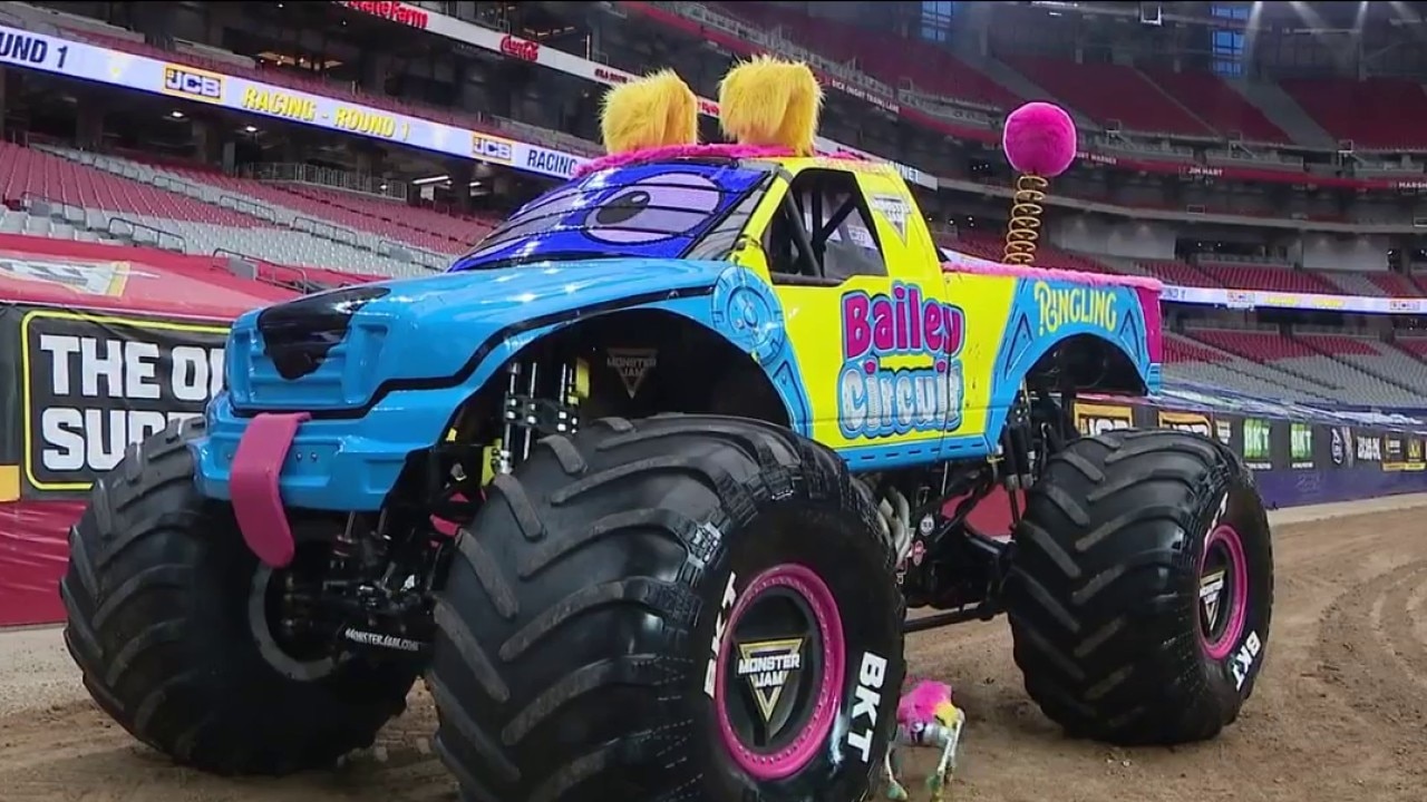 Monster Jam returns to State Farm Stadium