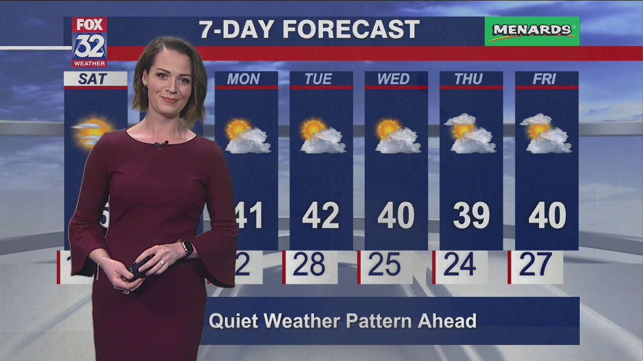 Chicagoland weather: Evening forecast on Feb. 25