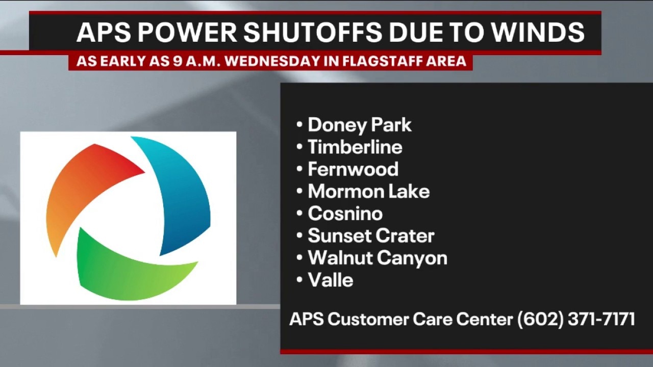 Power shut off to Flagstaff-area APS customers