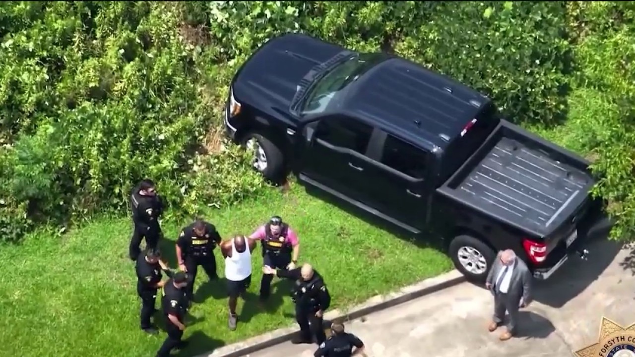 Distracted driving stop leads to hours-long Forsyth Co. manhunt