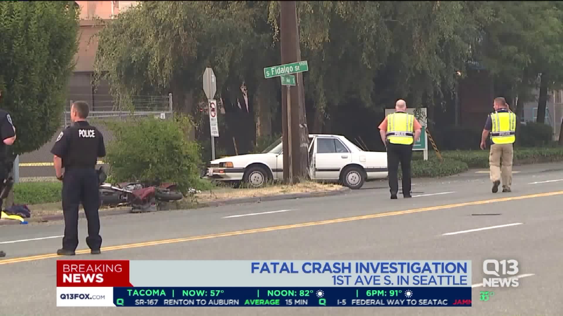 Deadly crash investigation in Seattle