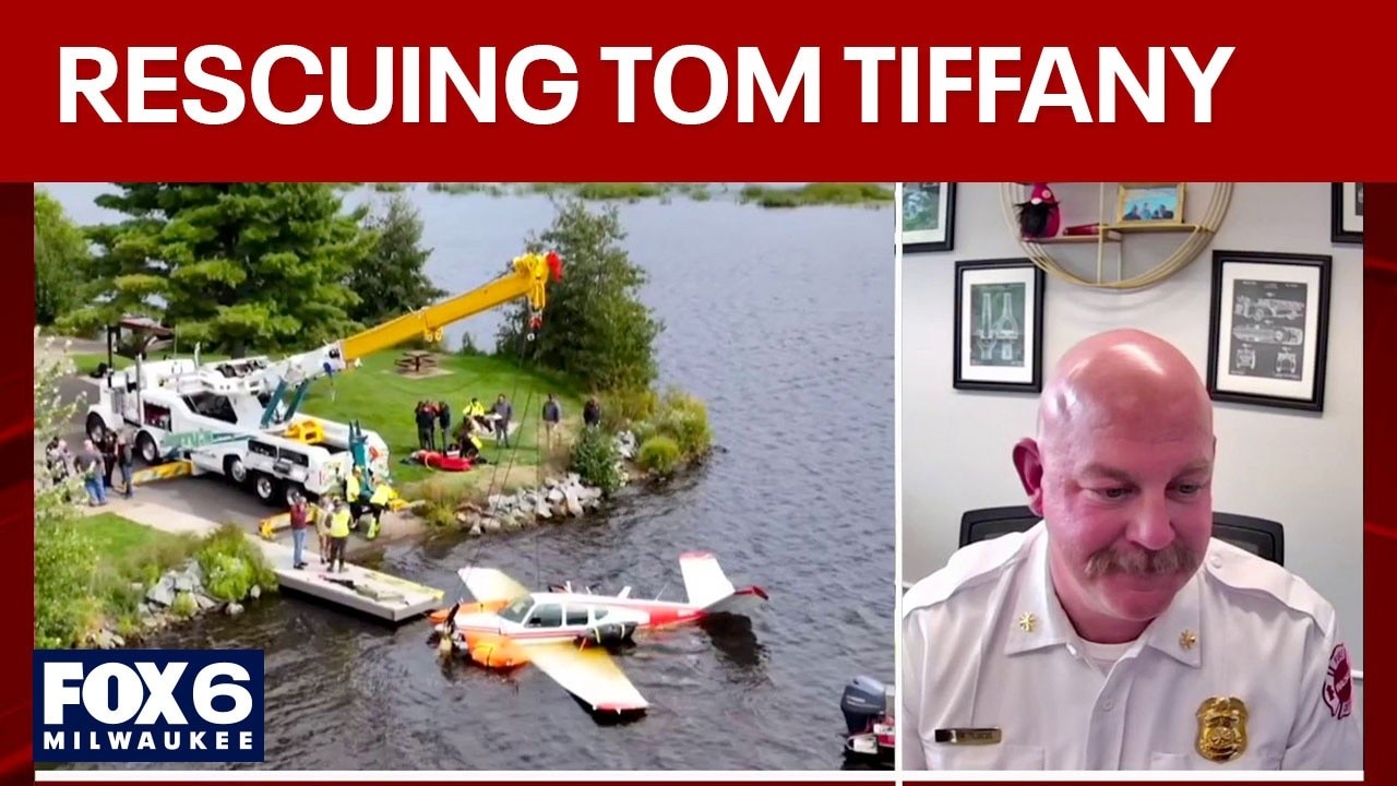 Effort to rescue Tom Tiffany, pilot; fire officials shares story