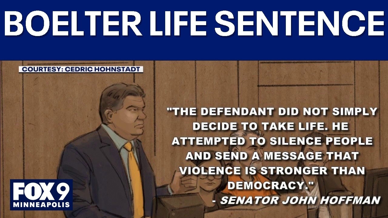 Vance Boelter sentenced to 2 life terms plus 40 years