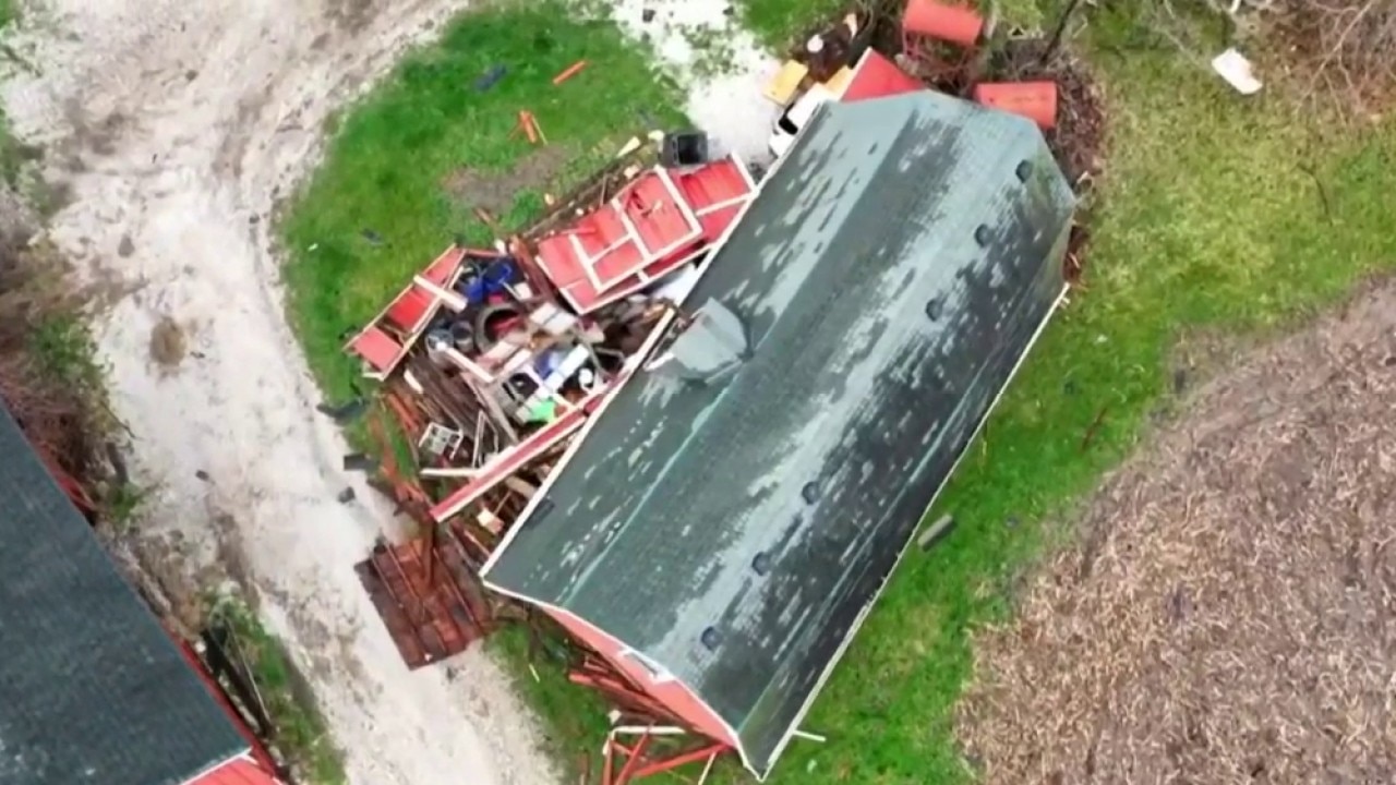 Farmstead damage in Franklin