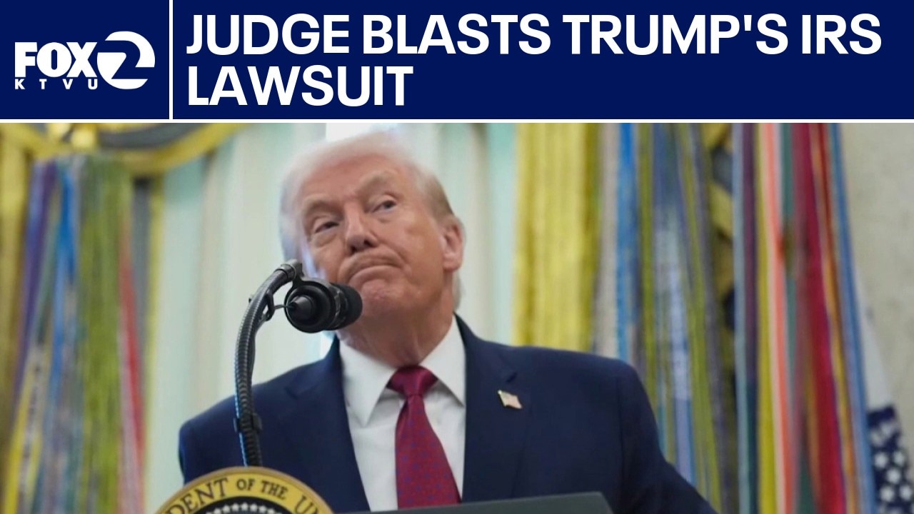 Judge rebukes Trump's IRS lawsuit 