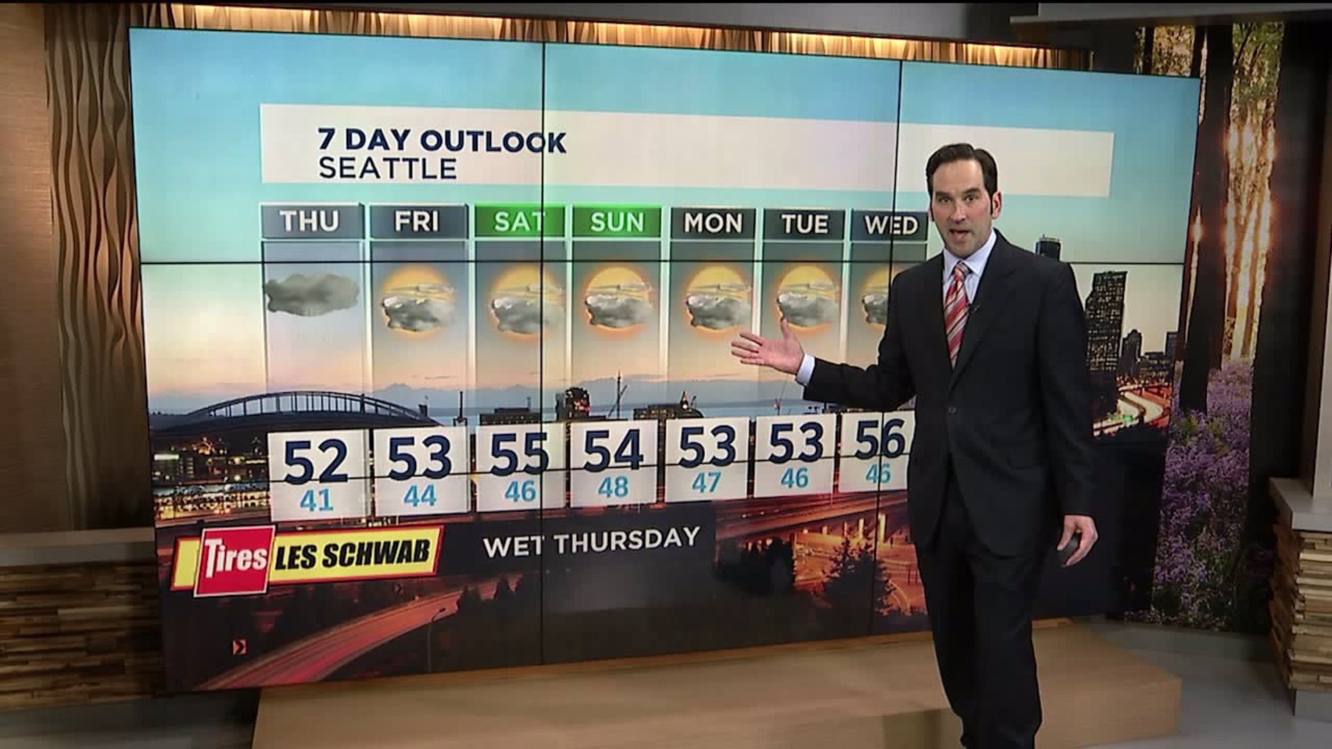 Q13 News evening weather forecast