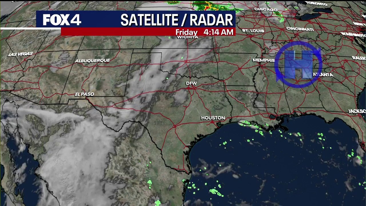 Dallas weather: July 3 morning forecast