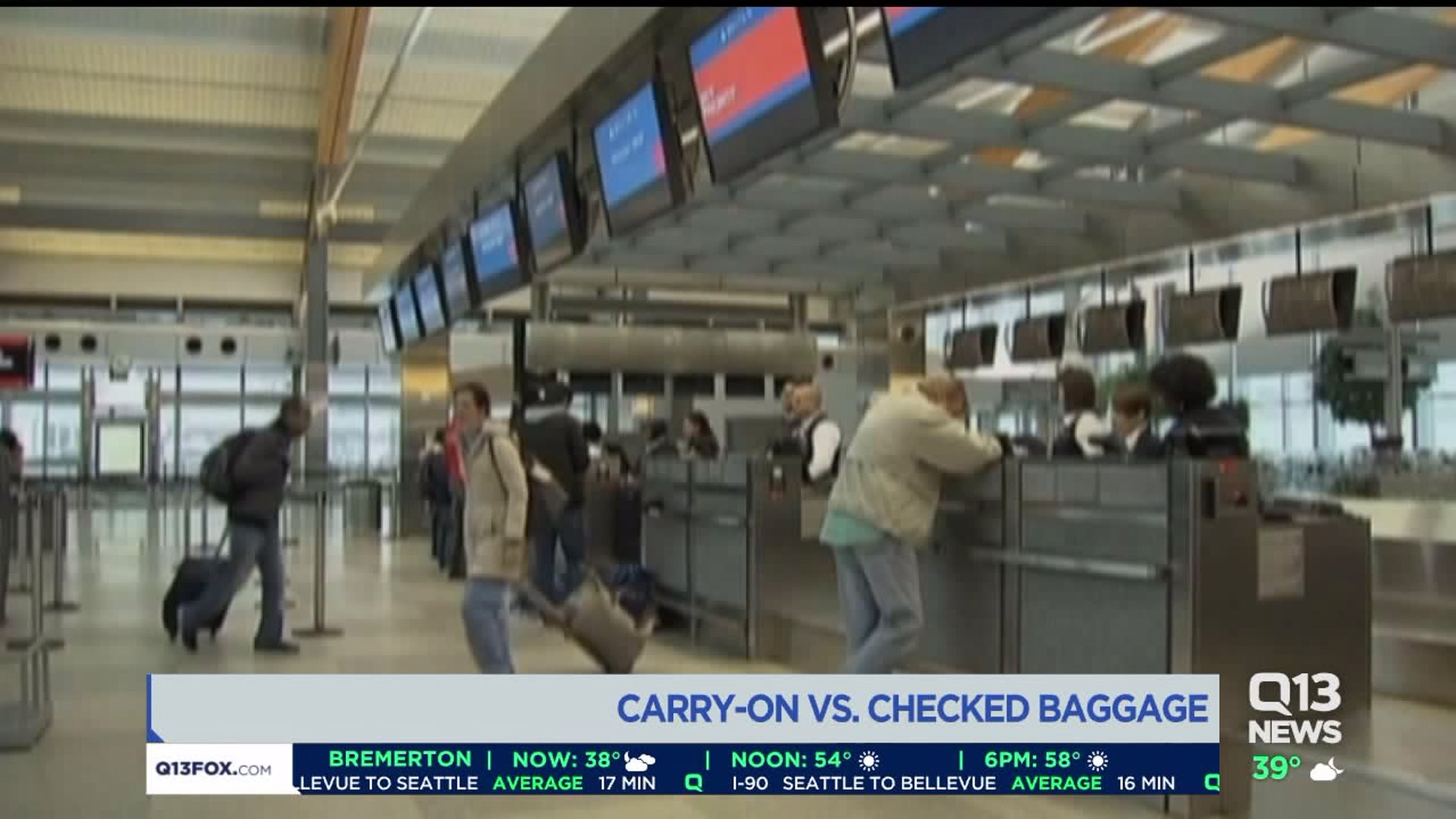 Carry-On vs. Checked Baggage